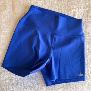 Alo high waist airlift shorts Alo Blue size S